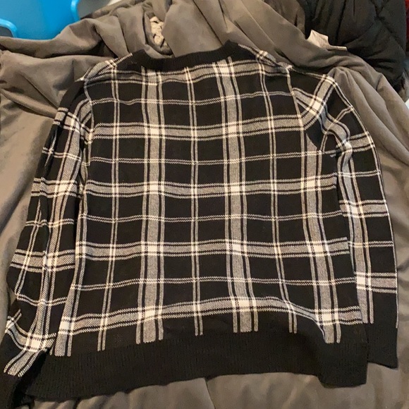 A New Day Buffalo Check Sweater - Picture 3 of 3